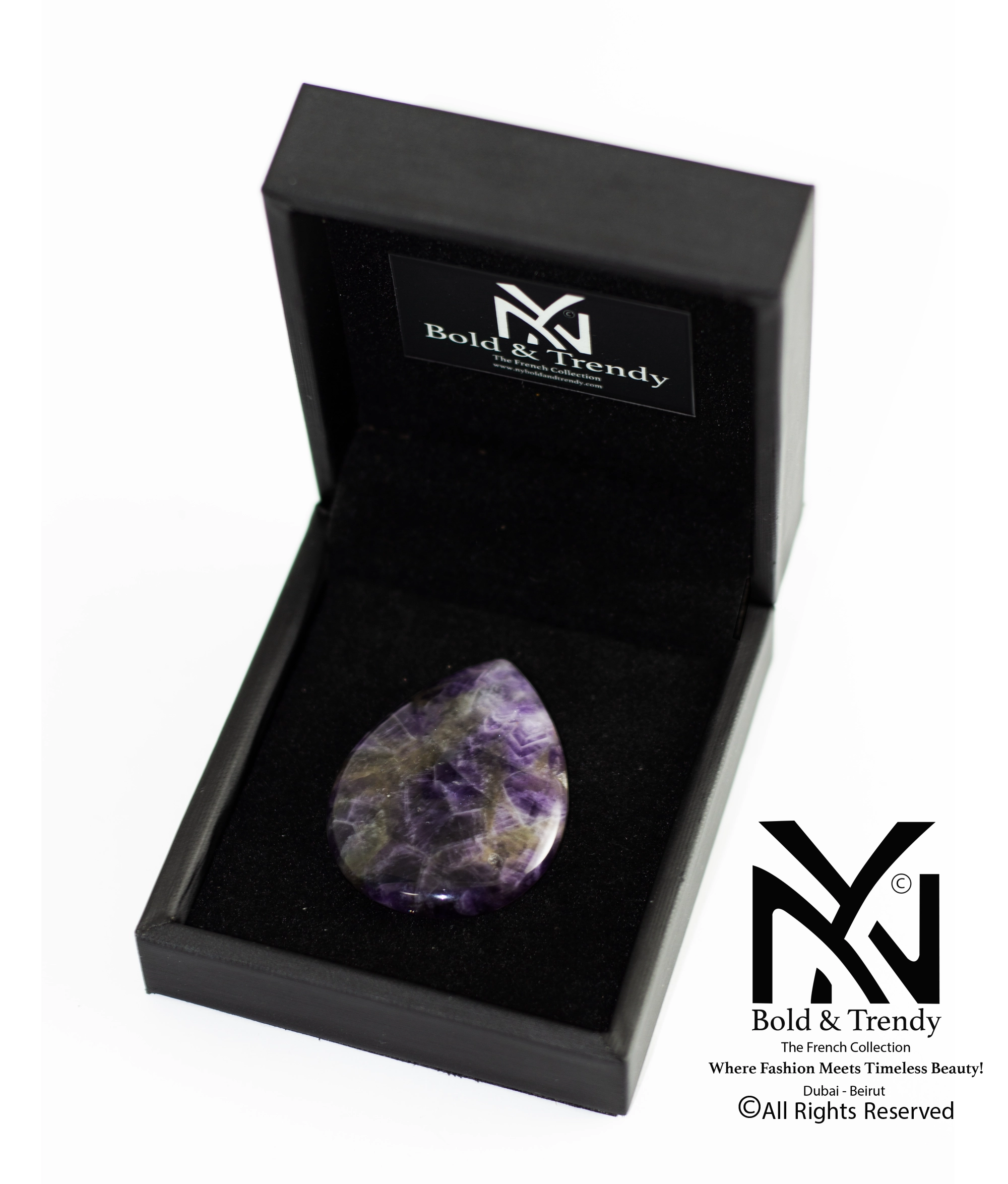 Amethyst Oval 2 Power Stone 1